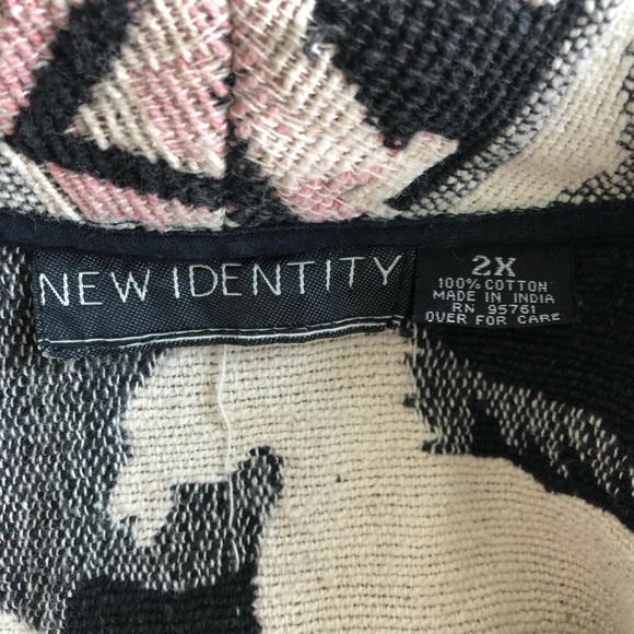 New Identity horse aztec print tapestry jacket size 2x - Picture 11 of 12